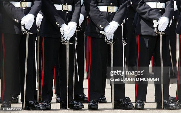 Parade Rest Military Stand Parade Rest Photos and Premium High Res Pictures - Getty ...