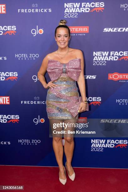 Marina Hoermanseder attends the Bunte New Faces Award Style at Fredericks Cafe & Bar on September 8, 2022 in Berlin, Germany.