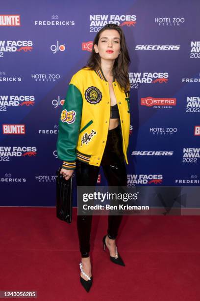 Caroline Hartig attends the Bunte New Faces Award Style at Fredericks Cafe & Bar on September 8, 2022 in Berlin, Germany.