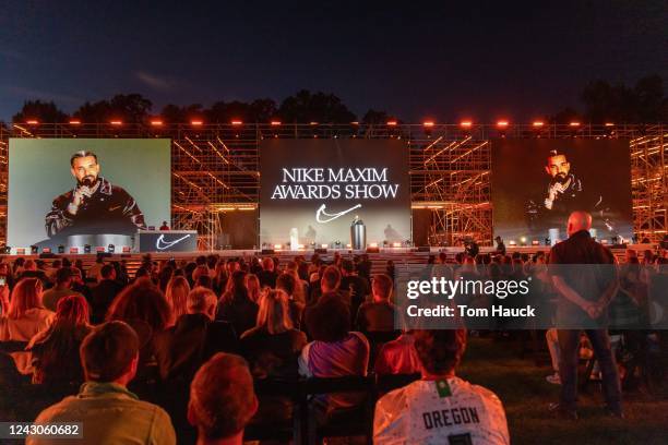 Drake hosts The Nike Maxim Awards at NIKE, Inc on September 8, 2022 in Beaverton, Oregon.