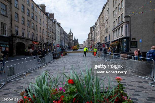 Preparations are underway at St Giles Cathedral to receive the coffin of Queen Elizabeth II, where she will lie in state for 24 hours, on September...