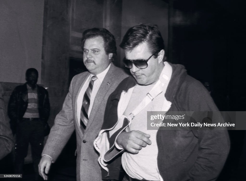 Romual Piecyk arrives at Queens Criminal Court at trial against John Romual Piecyk arrives at Queens Criminal Court at trial against John