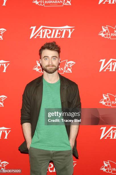 Daniel Radcliffe at the Variety Studio, Presented by King's Hawaiian - Day 1 at the St. Regis Hotel on Friday, September 9th 2022 in Toronto, Canada.