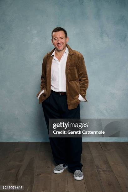 Dany Boon of "Driving Madeleine" poses in the Getty Images Portrait Studio Presented by IMDb and IMDbPro at Bisha Hotel & Residences on September 09,...