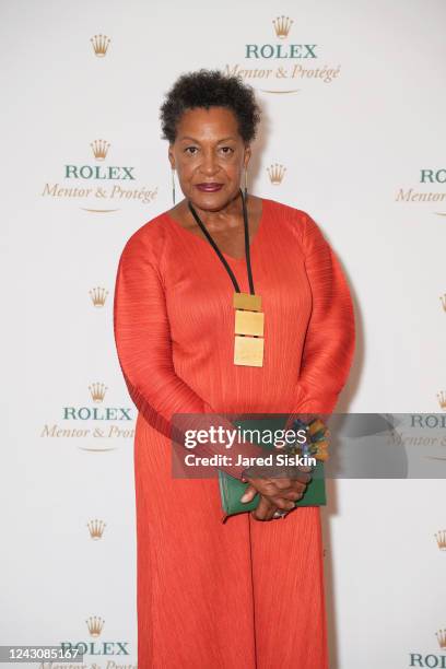 Carrie Mae Weems attends Rolex Arts Weekend 2022 at The Brooklyn Academy Of Music - Celebration In Honour Of The Mentors And Protégés Of The...