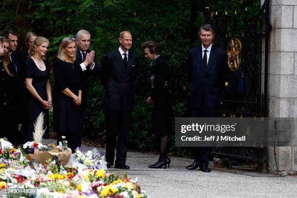 Princess Beatrice of York, Peter Phillips, Zara Tindall, Lady Louise Windsor, Sophie, Countess of Wessex, Prince Andrew, Duke of York, Edward, Earl...