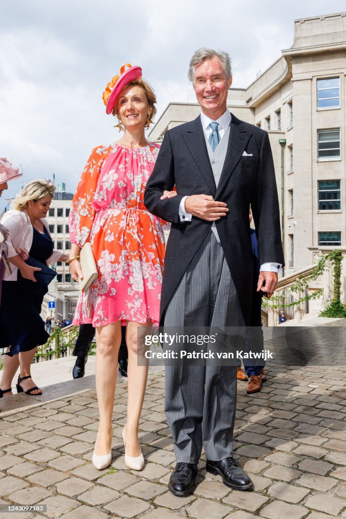 Wedding Of Princess Maria Laura Of Belgium And William Isvy In Brussels