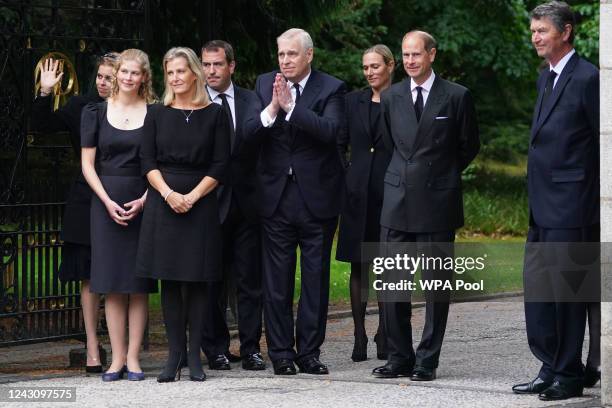 Princess Beatrice of York, Peter Phillips, Zara Tindall, Lady Louise Windsor, Sophie, Countess of Wessex, Prince Andrew, Duke of York, Edward, Earl...