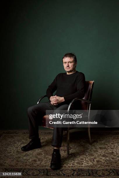 Cristian Mungiu of "R.M.N." poses in the Getty Images Portrait Studio Presented by IMDb and IMDbPro at Bisha Hotel & Residences on September 10, 2022...