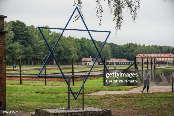 Area of the former Nazi German concentration camp KL Stutthof is seen in Sztutowo, Poland on 10 September 2022 Stutthof was the first Nazi...