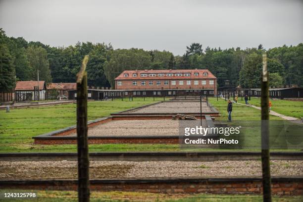 Area of the former Nazi German concentration camp KL Stutthof is seen in Sztutowo, Poland on 10 September 2022 Stutthof was the first Nazi...