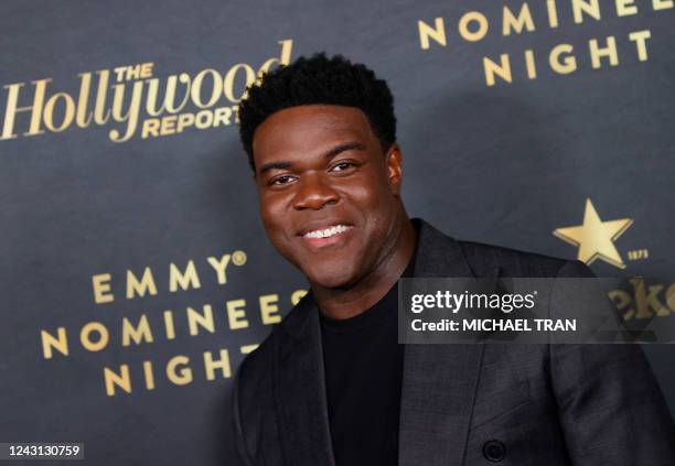 Actor Sam Richardson arrives for the "Emmy Nominees Night" event hosted by the Hollywood Reporter and SAG-AFTRA in West Hollywood, California, on...