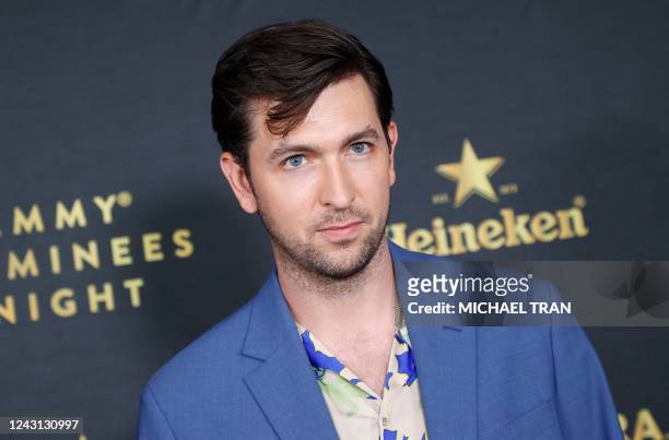 Actor Nicholas Braun arrives for the "Emmy Nominees Night" event hosted by the Hollywood Reporter and SAG-AFTRA in West Hollywood, California, on...