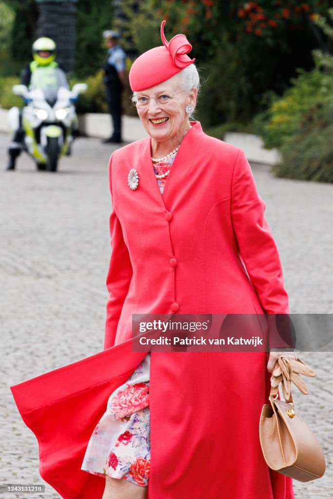 Queen Margrethe II of Denmark Celebrates 50 Years Anniversary Of Accession To The Throne