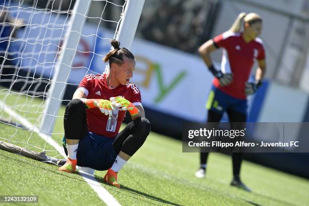 Pauline Peyraud Magnin of Juventus during the Women Serie A match between Juventus and FC Internazionale at Juventus Center Vinovo on September 11,...