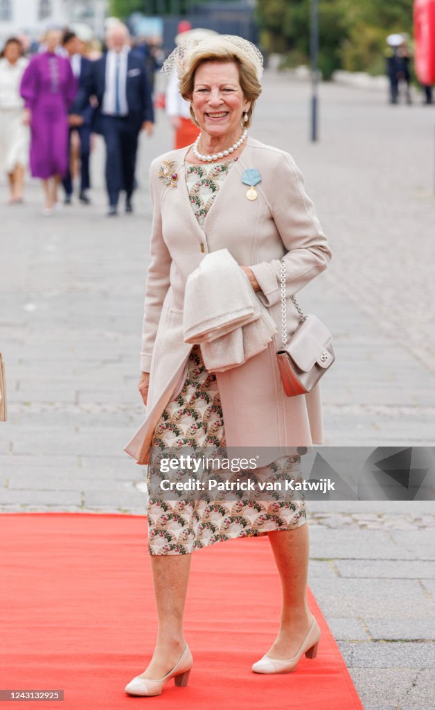 Queen Margrethe II of Denmark Celebrates 50 Years Anniversary Of Accession To The Throne