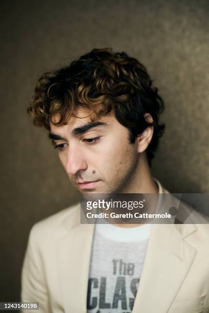 Alex Wolff of "Susie Searches" poses in the Getty Images Portrait Studio Presented by IMDb and IMDbPro at Bisha Hotel & Residences on September 10,...