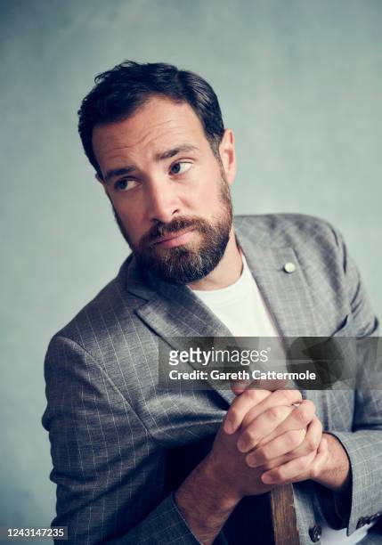 Charlie Carrick of "Alice, Darling" poses in the Getty Images Portrait Studio Presented by IMDb and IMDbPro at Bisha Hotel & Residences on September...