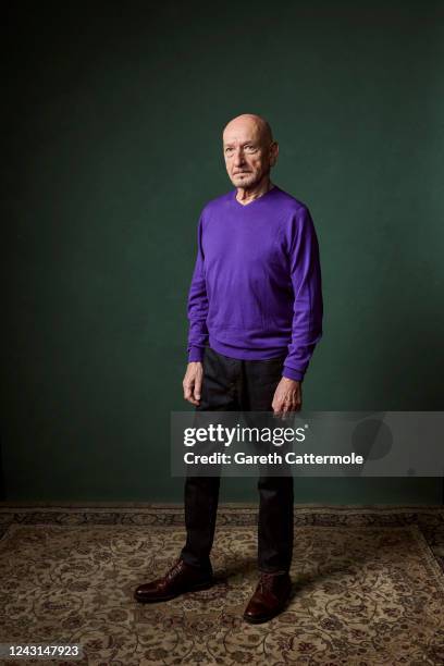 Ben Kingsley of "Dalíland" poses in the Getty Images Portrait Studio Presented by IMDb and IMDbPro at Bisha Hotel & Residences on September 11, 2022...
