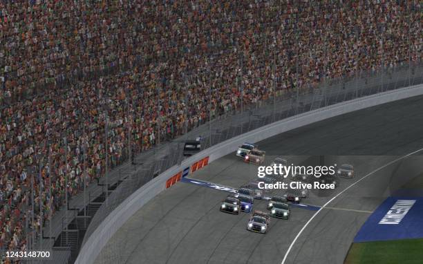 General view during round 9 of the Supercars All Stars Eseries at Michigan International Speedway on June 03, 2020 in Various Cities, Australia.