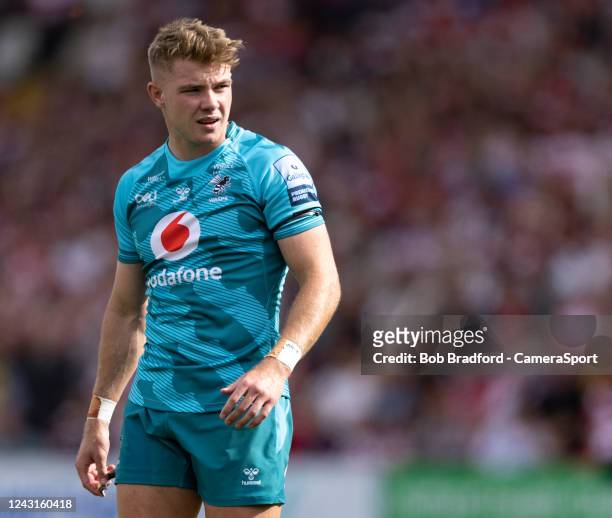 Wasps Charlie Atkinson during the Gallagher Premiership Rugby match between Gloucester Rugby and Wasps at Kingsholm Stadium on September 11, 2022 in...