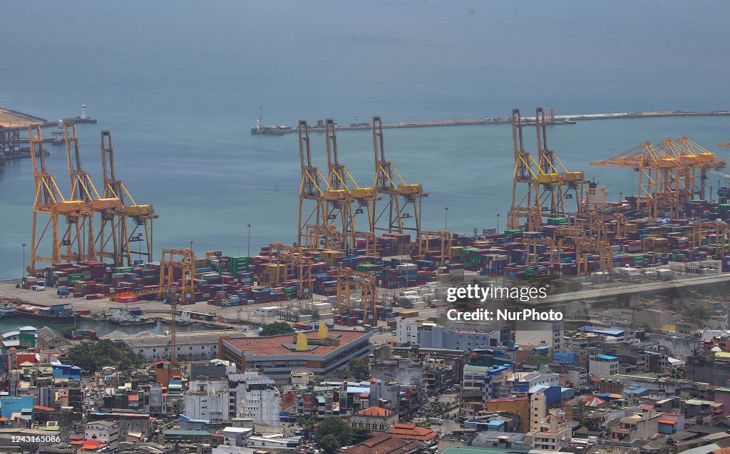 Colombo Point Photo of the port of Colombo taken from the observation deck of the ...