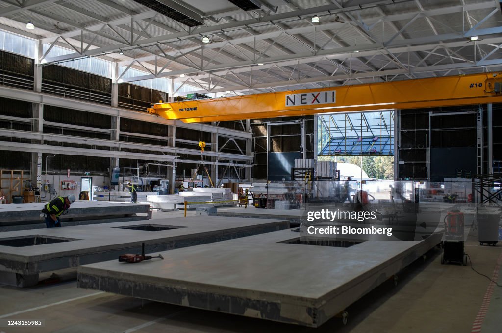 Operations At The Nexii Building Solutions Manufacturing Plant