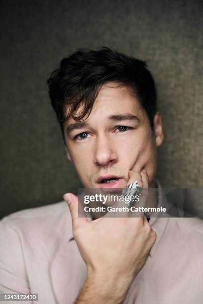 Kyle Allen of "The Greatest Beer Run Ever" poses in the Getty Images Portrait Studio Presented by IMDb and IMDbPro at Bisha Hotel & Residences on...