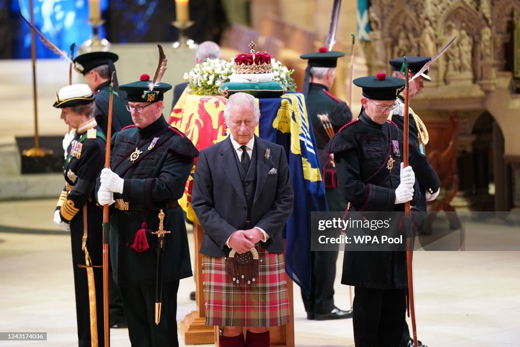 The Royal Family Attend Vigil At St Giles' Cathedral