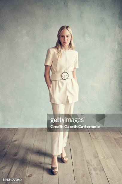 Adelaide Clemens of "The Swearing Jar" poses in the Getty Images Portrait Studio Presented by IMDb and IMDbPro at Bisha Hotel & Residences on...