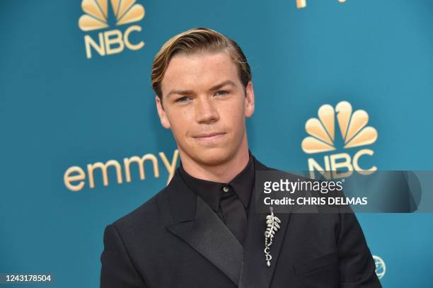 Actor Will Poulter arrives for the 74th Emmy Awards at the Microsoft Theater in Los Angeles, California, on September 12, 2022.