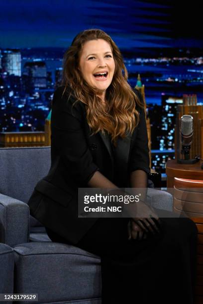 Episode 1707 -- Pictured: Talk show host Drew Barrymore during an interview on Monday, September 12, 2022 --