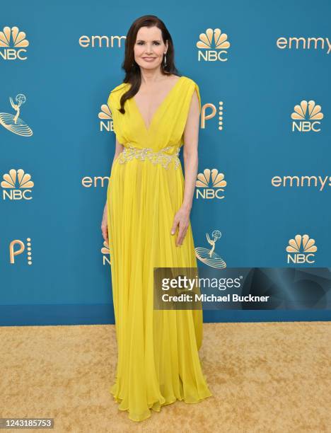 Geena Davis at the 74th Primetime Emmy Awards held at Microsoft Theater on September 12, 2022 in Los Angeles, California.