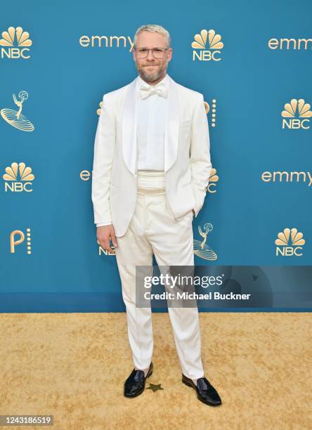Seth Rogen at the 74th Primetime Emmy Awards held at Microsoft Theater on September 12, 2022 in Los Angeles, California.