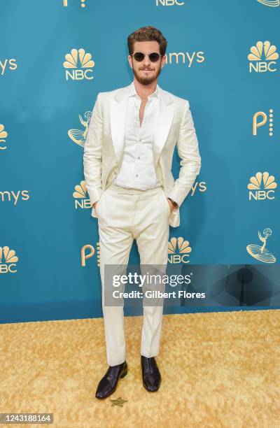 Andrew Garfield at the 74th Primetime Emmy Awards held at Microsoft Theater on September 12, 2022 in Los Angeles, California.