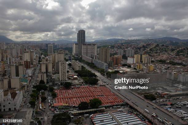 General view of the city of Caracas, Venezuela on September 12, 2022.