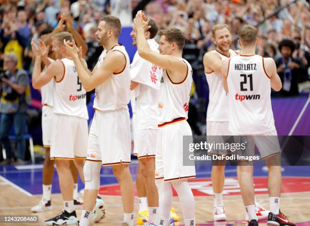 Of Germany during the FIBA EuroBasket 2022 quarterfinal match between Germany and Greece at EuroBasket Arena Berlin on September 13, 2022 in Berlin,...