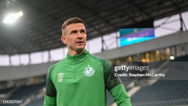 Gent , Belgium - 14 September 2022; Ronan Finn during a Shamrock Rovers training session at KAA Gent Stadium in Gent, Belgium.