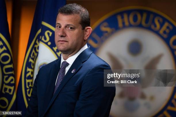 Rep. David Valadao, R-Calif.,participates in the House Republican Conference news conference in the Capitol on Wednesday, September 14, 2022.