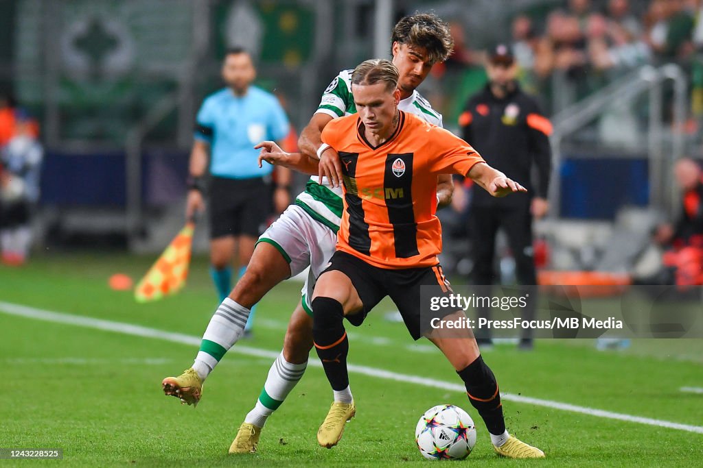 Shakhtar Donetsk v Celtic FC: Group F - UEFA Champions League