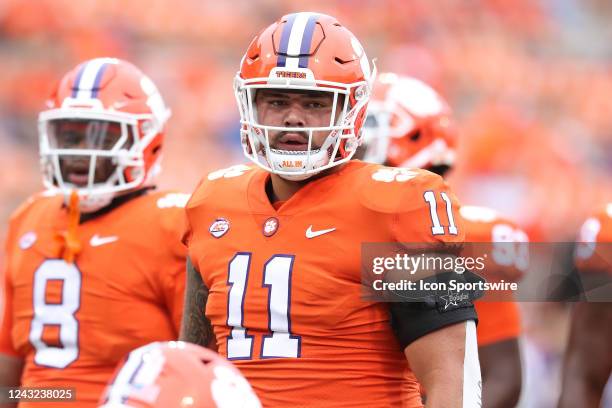 Clemson Tigers defensive tackle Bryan Bresee during a college football game between the Furman Paladins and the Clemson Tigers on September 10 at...