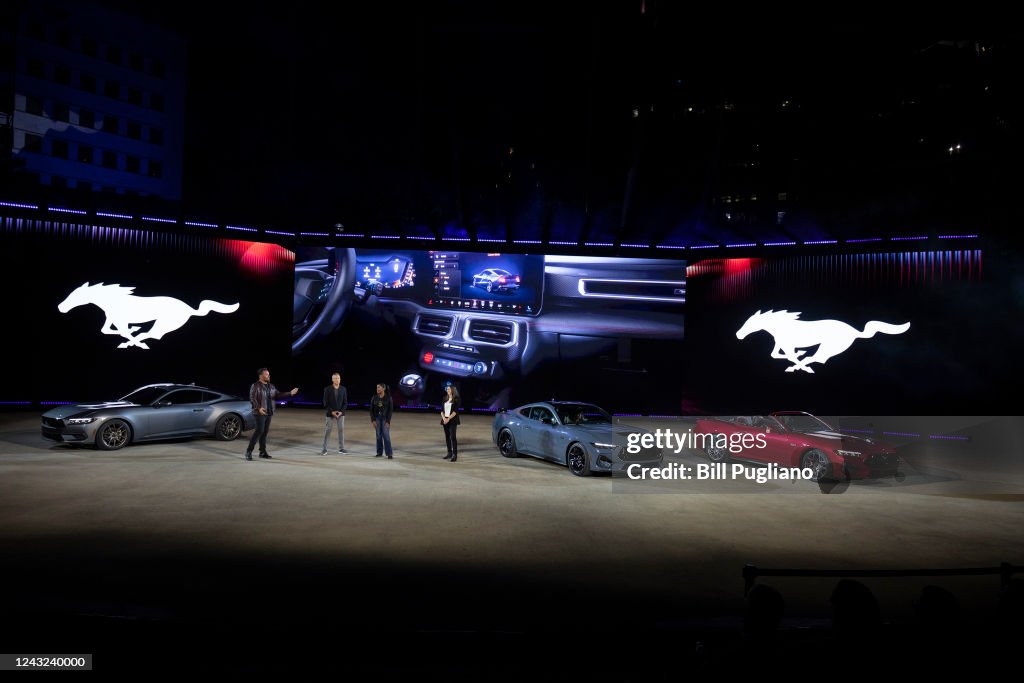 The seventh generation 2025 Ford Mustang makes its global debut at a