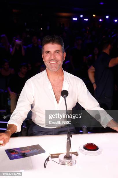 Finale Results Episode 1720 -- Pictured: Simon Cowell --