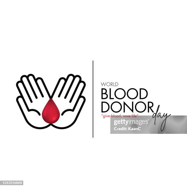 world blood donor day. donate blood concept. medical background. vector illustration. - hiv testing stock illustrations