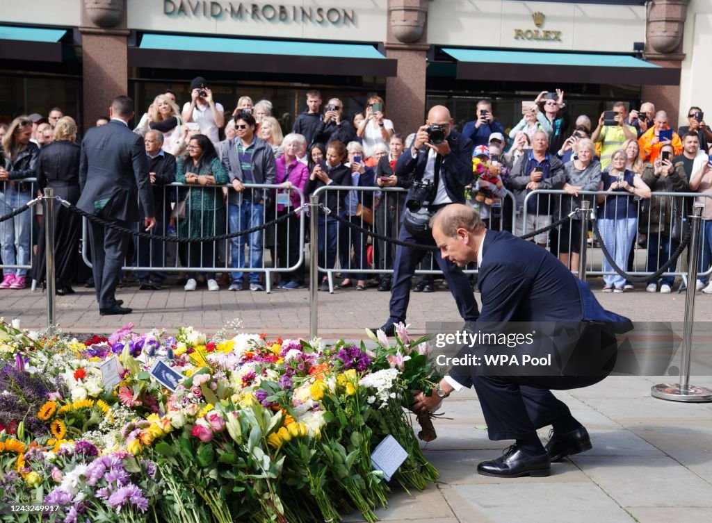 The Earl And Countess Of Wessex Visit Manchester