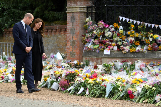 GBR: The Prince And Princess Of Wales Visit Sandringham