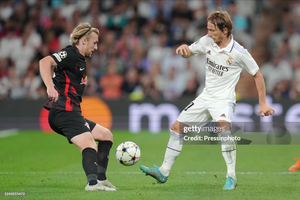ESP: Real Madrid - RB Leipzig. UEFA Champions League, Group F, date 2