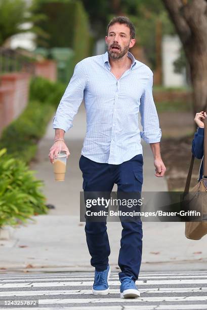 Ben Affleck is seen on September 15, 2022 in Los Angeles, California.