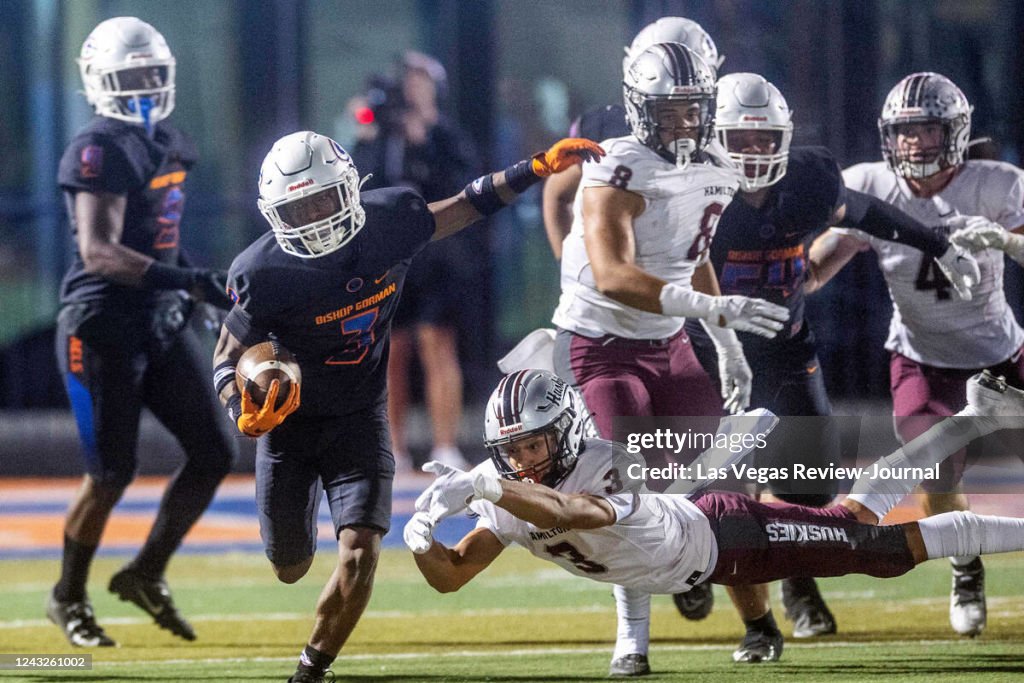 Devon Rice Bishop Gorman running back Devon Rice breaks into open field after ...