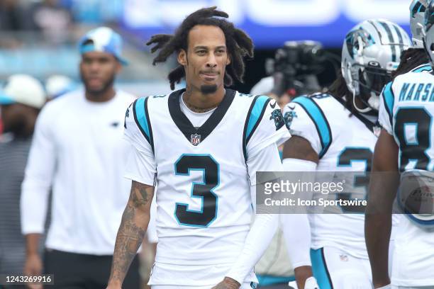 Carolina Panthers wide receiver Robbie Anderson during an NFL football game between the Cleveland Browns and the Carolina Panthers on September 11,...